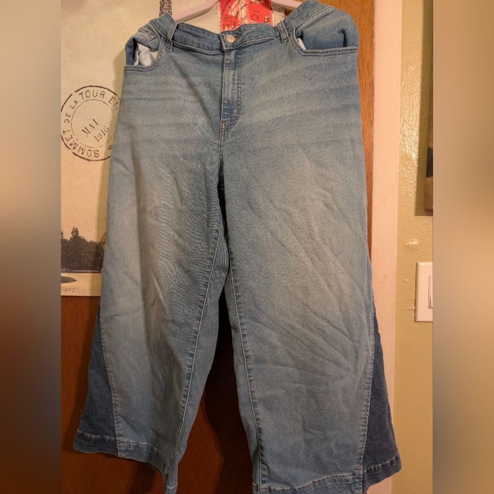 Time and Tru Women's Light Blue Flare Jeans